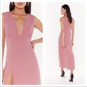 Blush Pink NastyGal Dress Size 2
